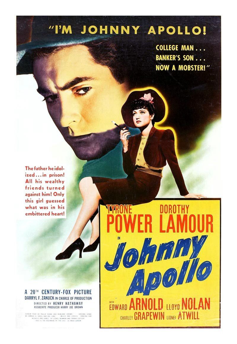 Extra Large Movie Poster Image for Johnny Apollo 