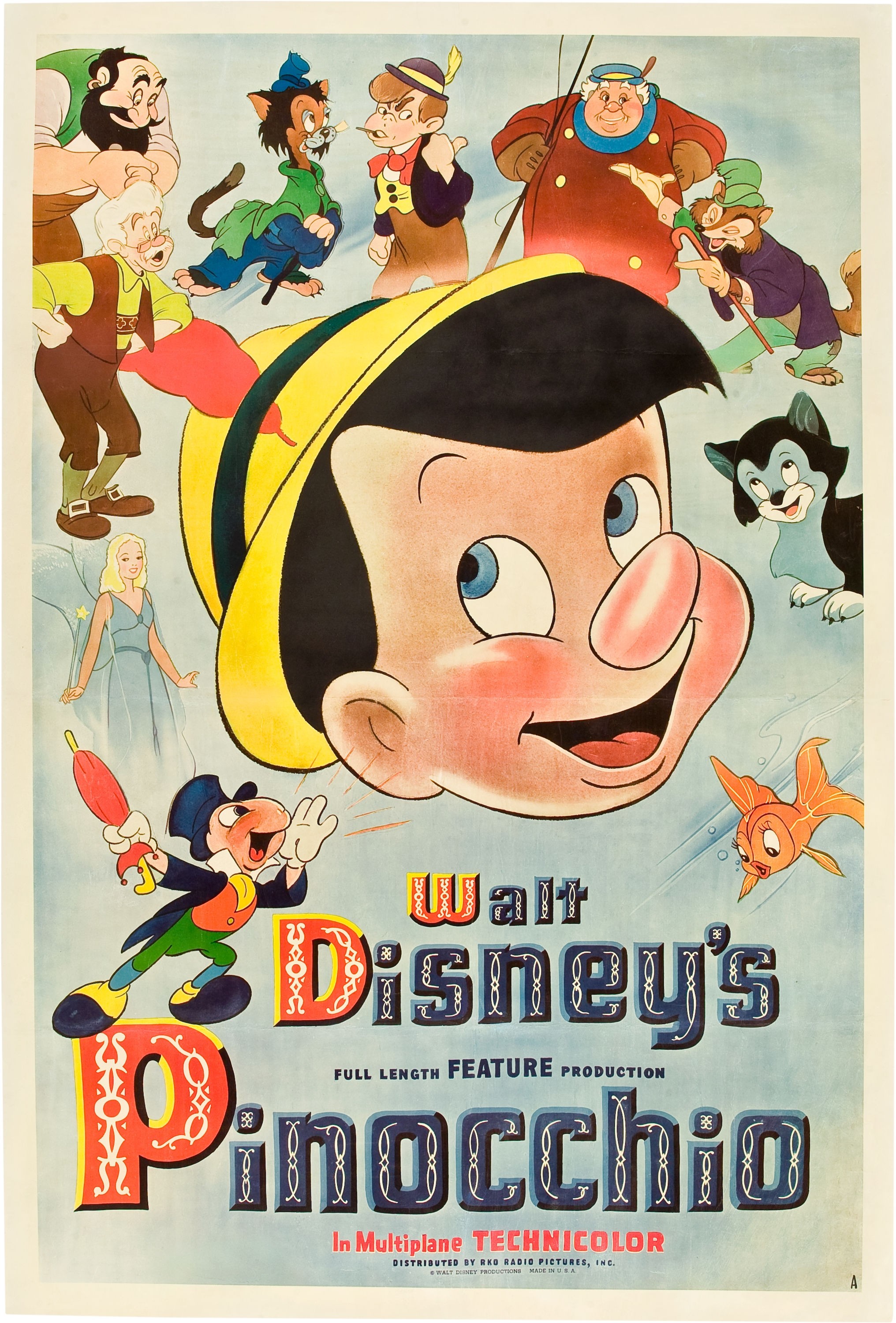 Mega Sized Movie Poster Image for Pinocchio (#5 of 8)