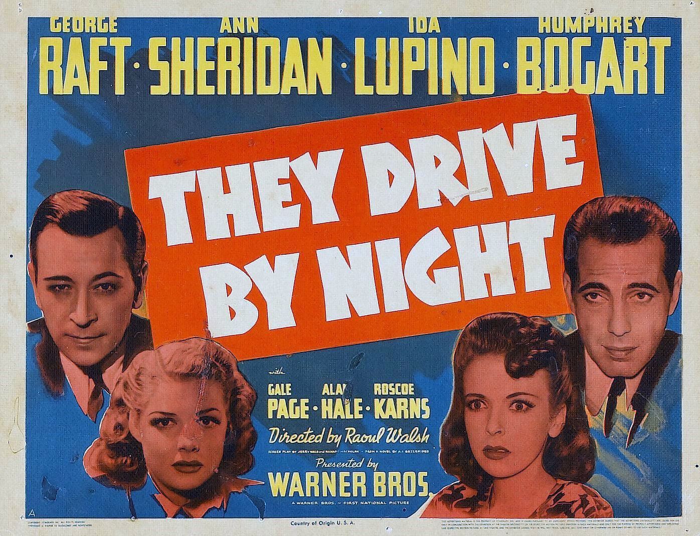 Extra Large Movie Poster Image for They Drive by Night (#2 of 8)