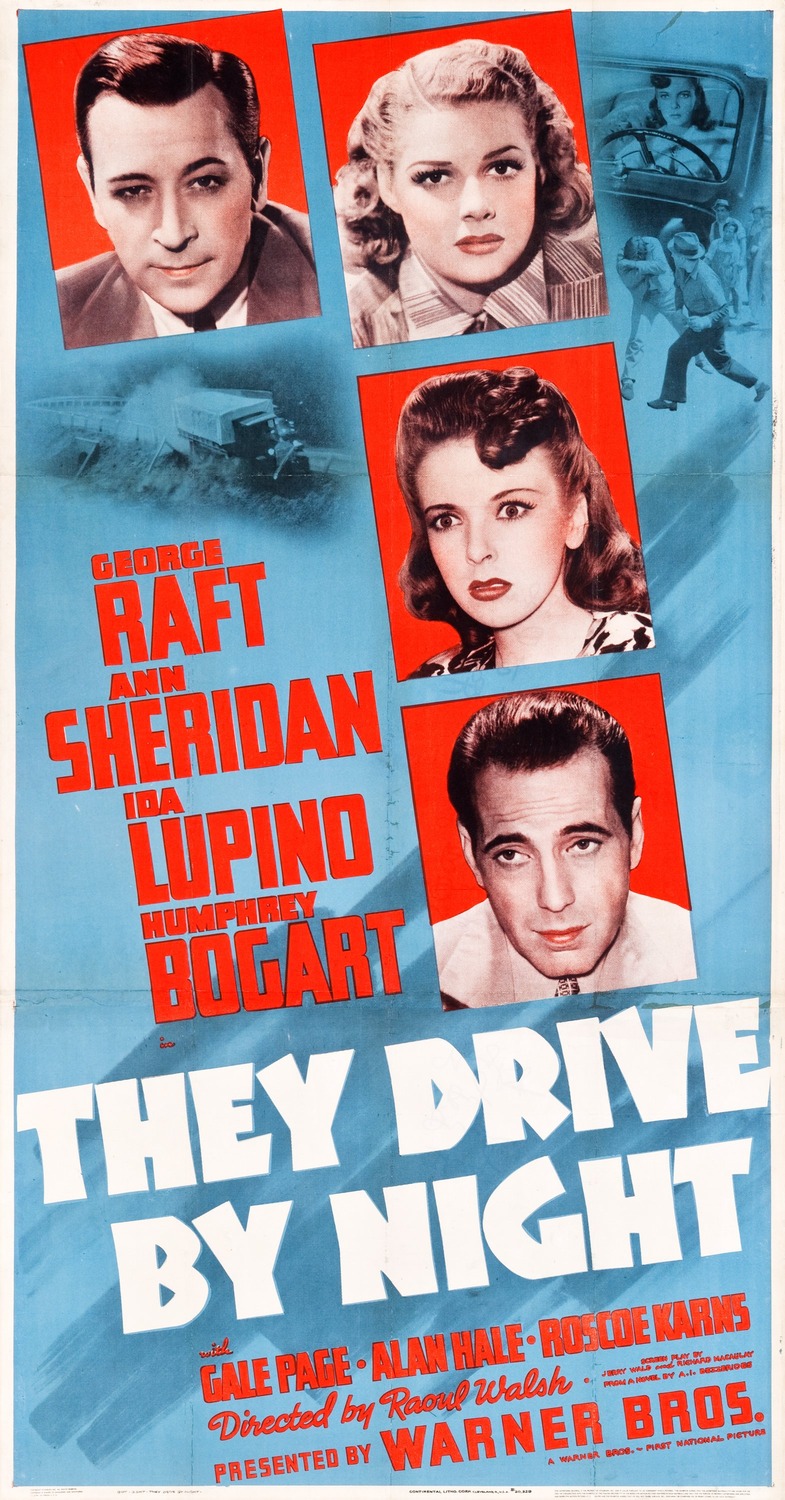 Extra Large Movie Poster Image for They Drive by Night (#3 of 8)