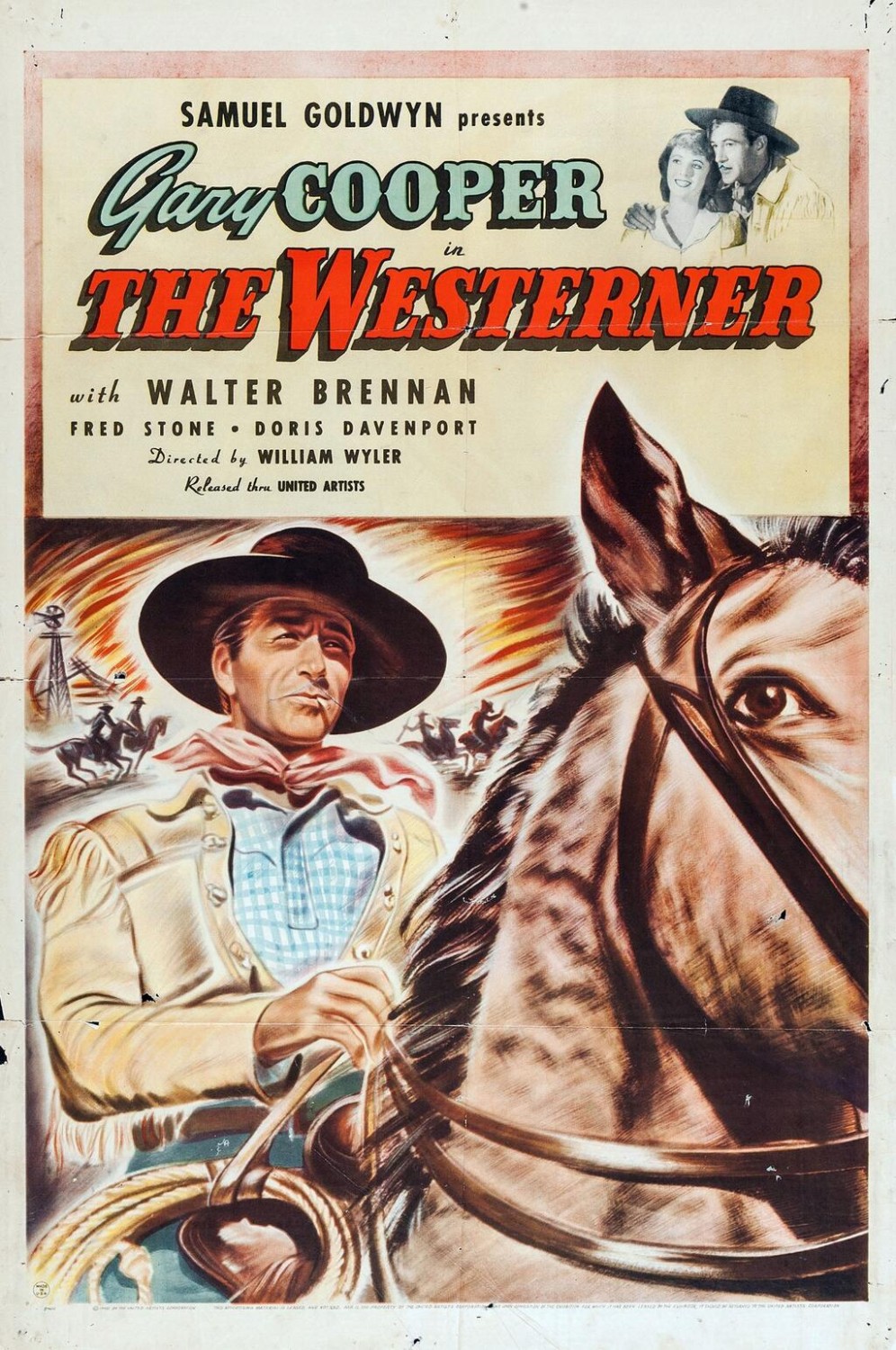 Extra Large Movie Poster Image for The Westerner 