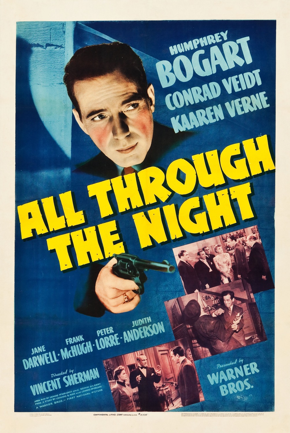 Extra Large Movie Poster Image for All Through the Night (#2 of 2)