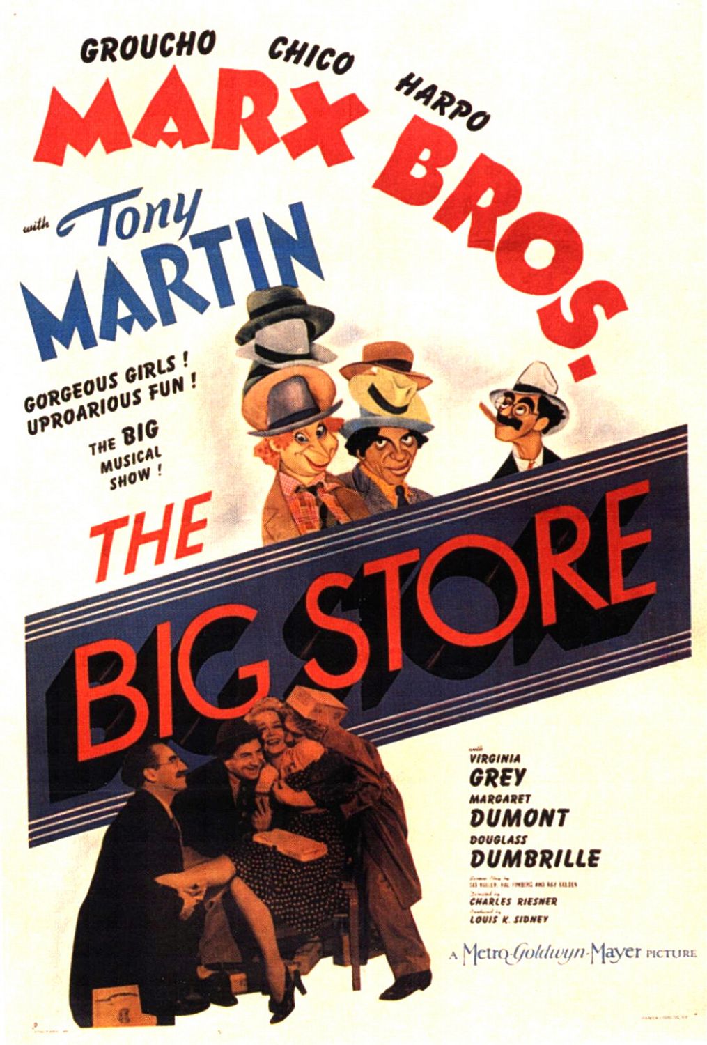 Extra Large Movie Poster Image for The Big Store 