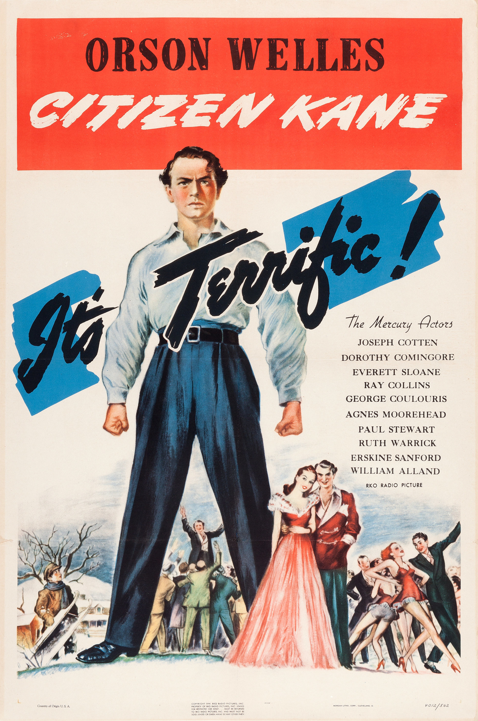 Mega Sized Movie Poster Image for Citizen Kane (#3 of 4)
