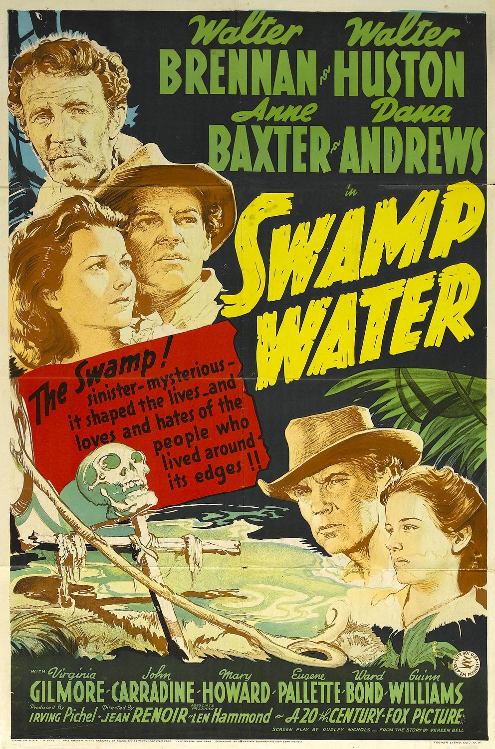 Extra Large Movie Poster Image for Swamp Water 
