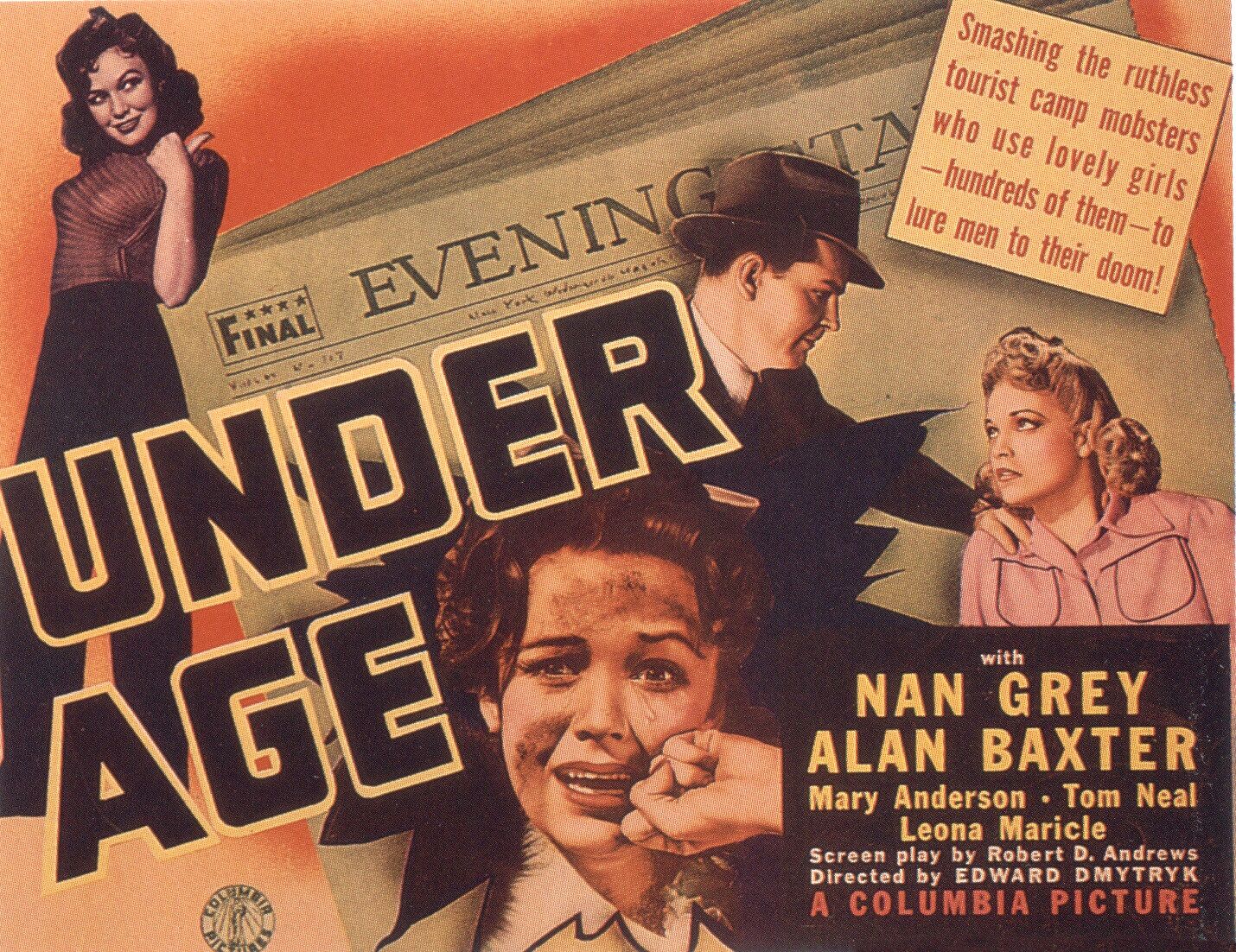 Extra Large Movie Poster Image for Under Age 