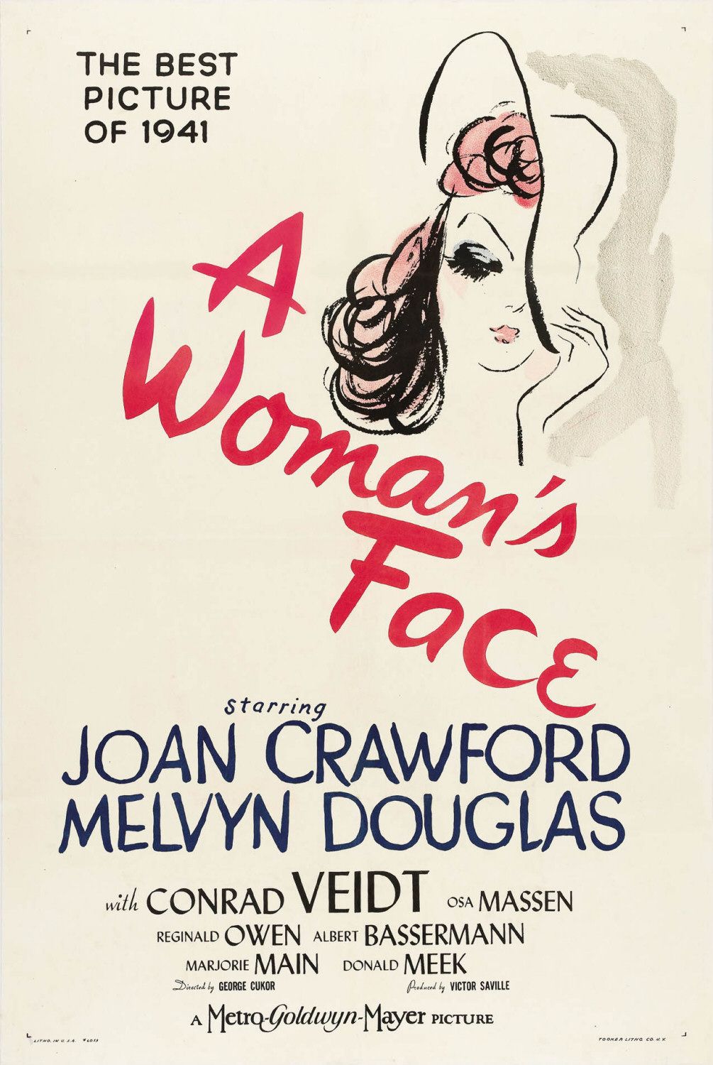 Extra Large Movie Poster Image for A Woman's Face (#3 of 5)