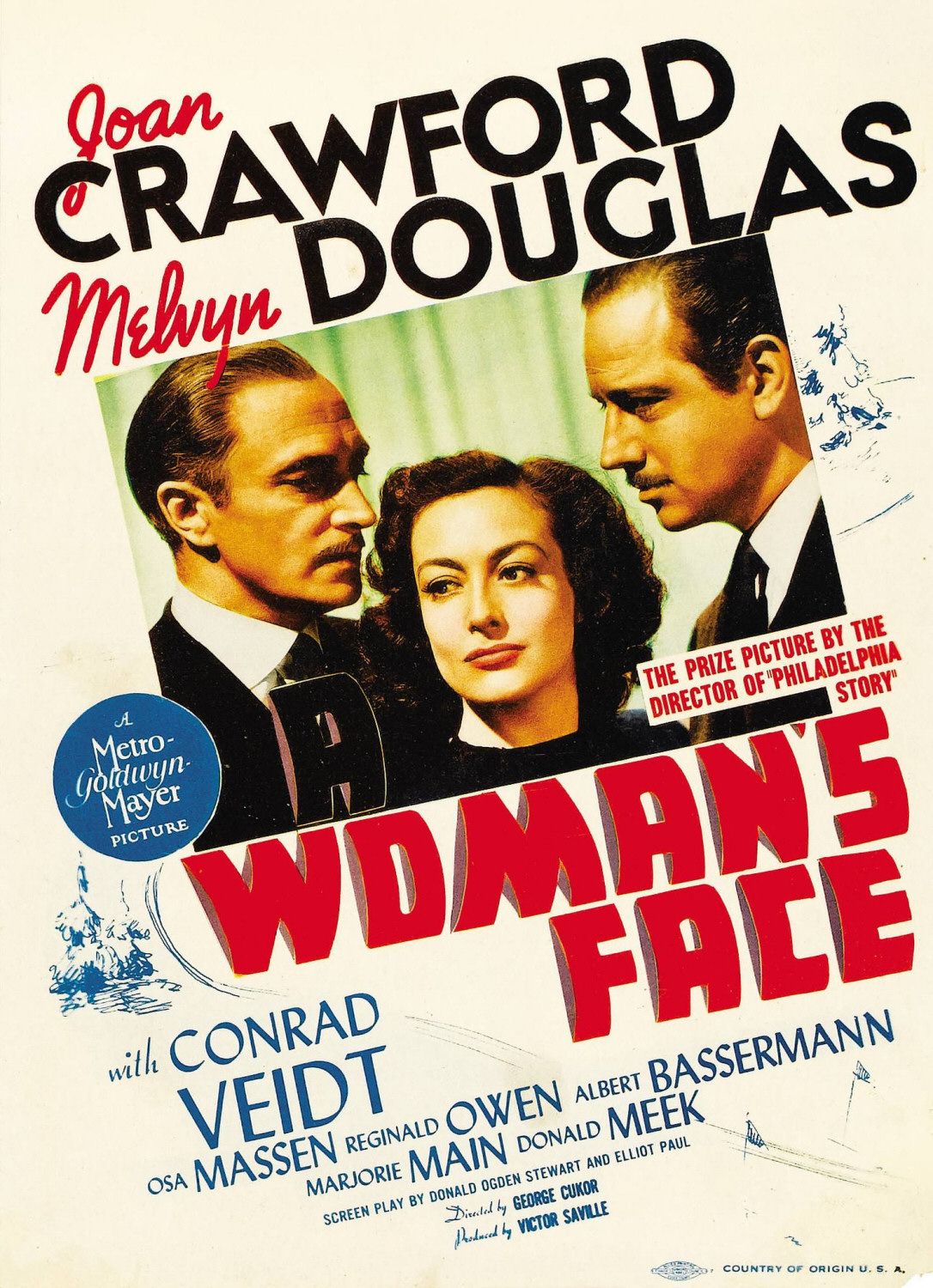 Extra Large Movie Poster Image for A Woman's Face (#1 of 5)
