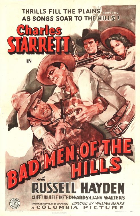 Bad Men of the Hills Movie Poster