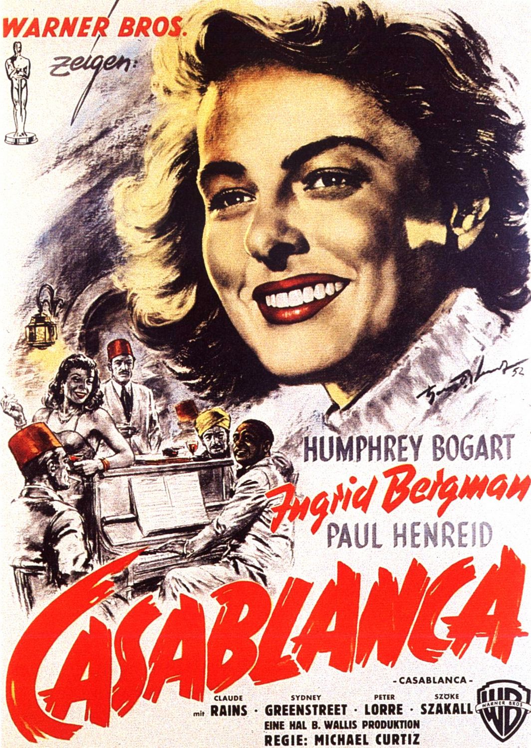 Extra Large Movie Poster Image for Casablanca (#4 of 7)