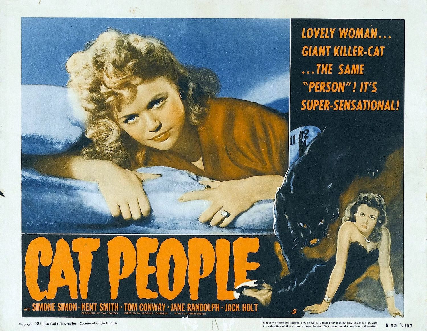 Extra Large Movie Poster Image for Cat People (#3 of 6)