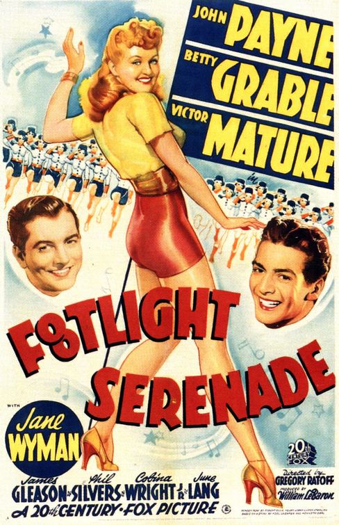 Footlight Serenade Movie Poster
