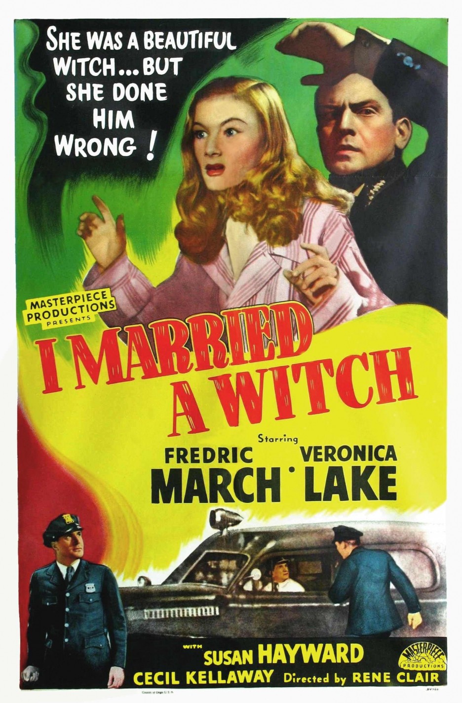 Extra Large Movie Poster Image for I Married a Witch (#4 of 6)