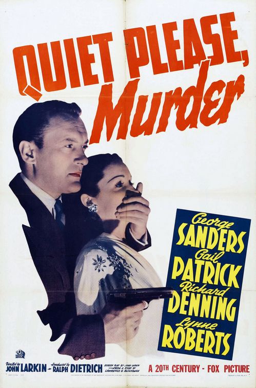 Quiet Please: Murder Movie Poster