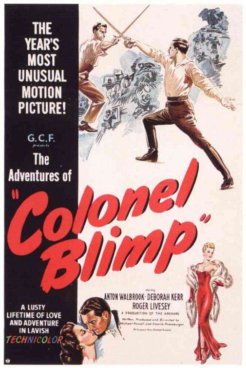The Adventures of Colonel Blimp Movie Poster