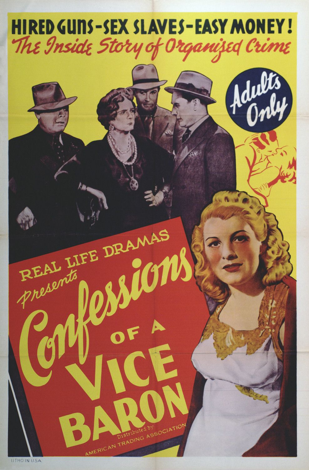 Extra Large Movie Poster Image for Confessions of a Vice Baron 