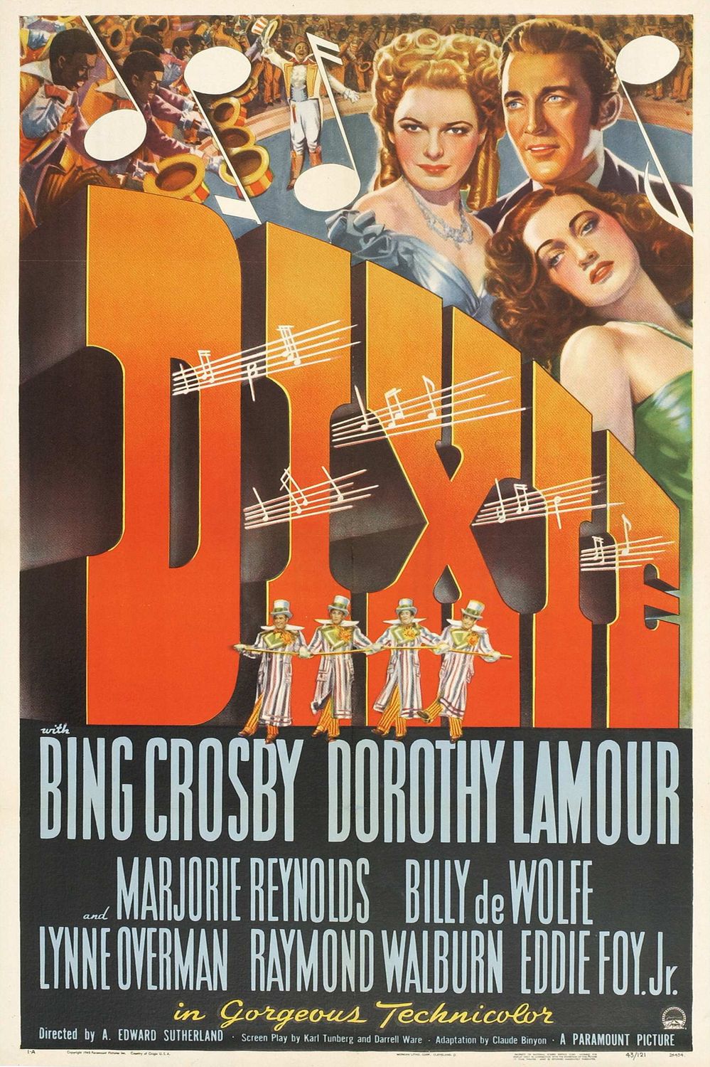Extra Large Movie Poster Image for Dixie 