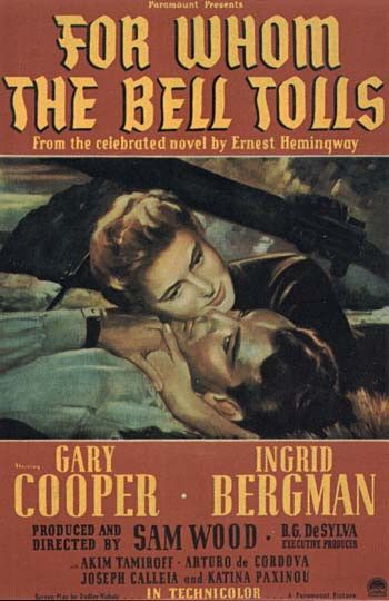 For Whom the Bell Tolls Movie Poster