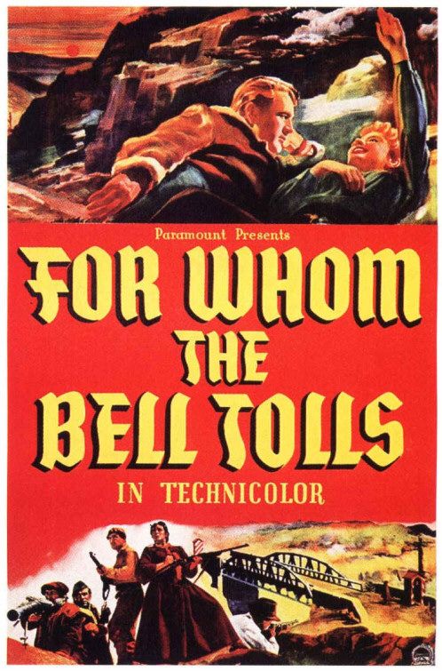 For Whom the Bell Tolls Movie Poster