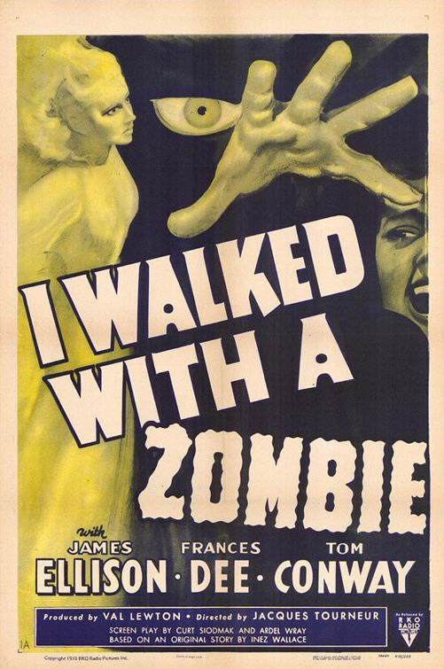 I Walked With a Zombie Movie Poster