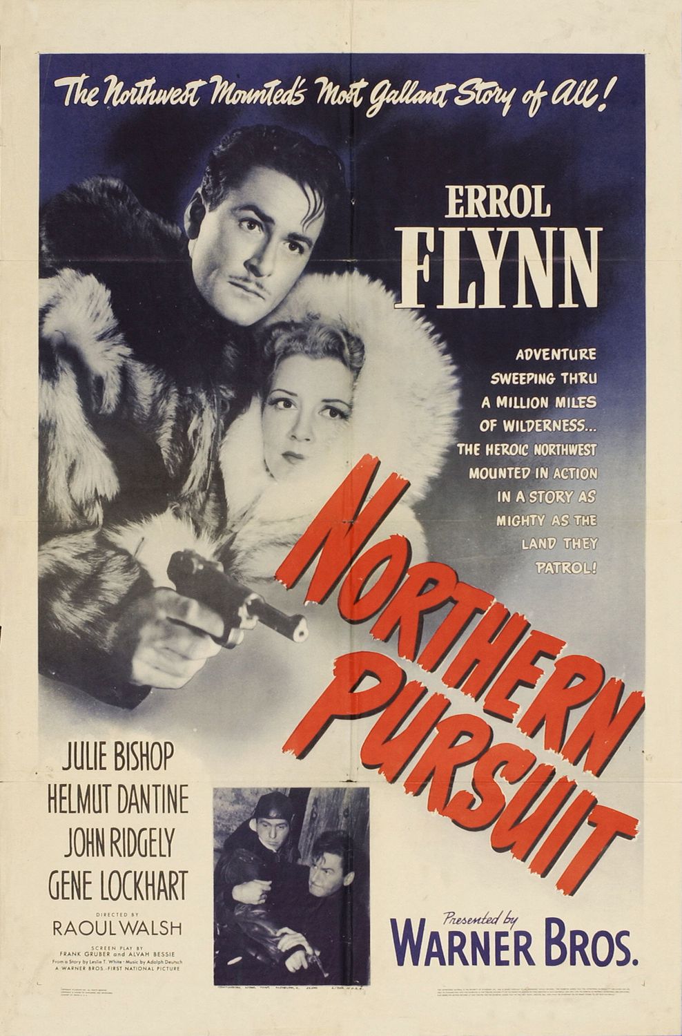 Extra Large Movie Poster Image for Northern Pursuit 