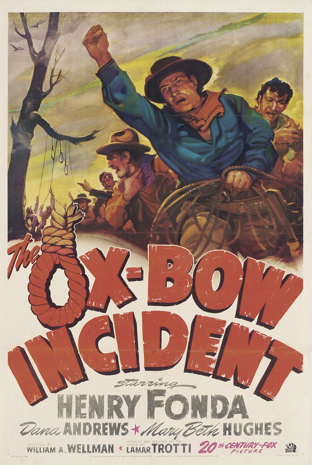 Extra Large Movie Poster Image for The Ox-Bow Incident 