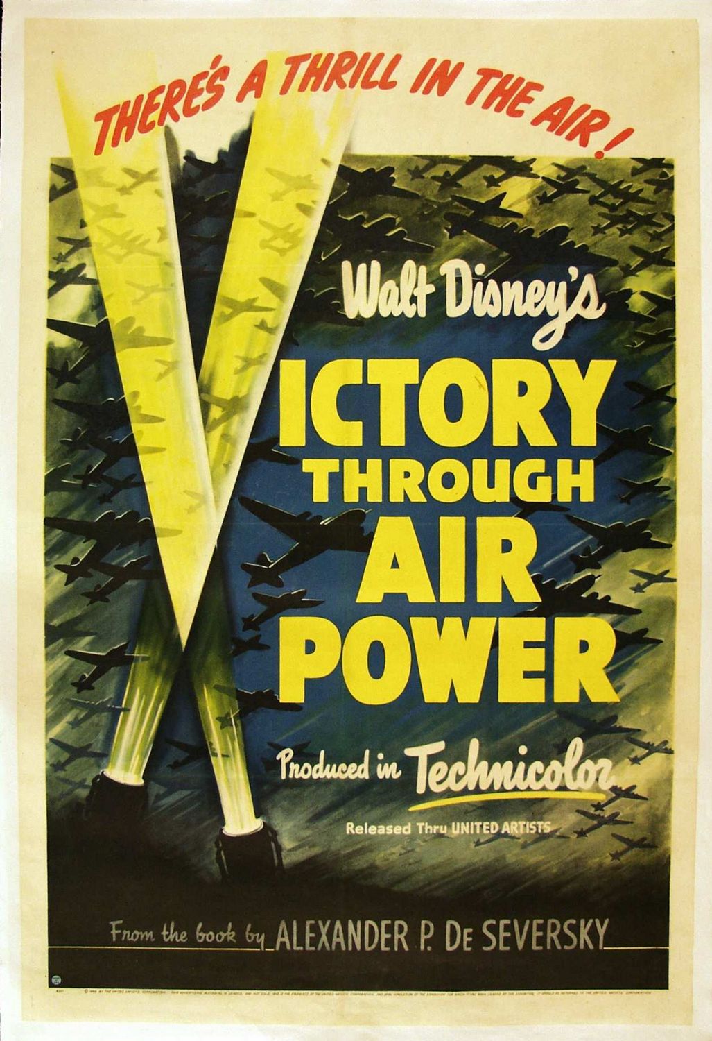 Extra Large Movie Poster Image for Victory Through Air Power 