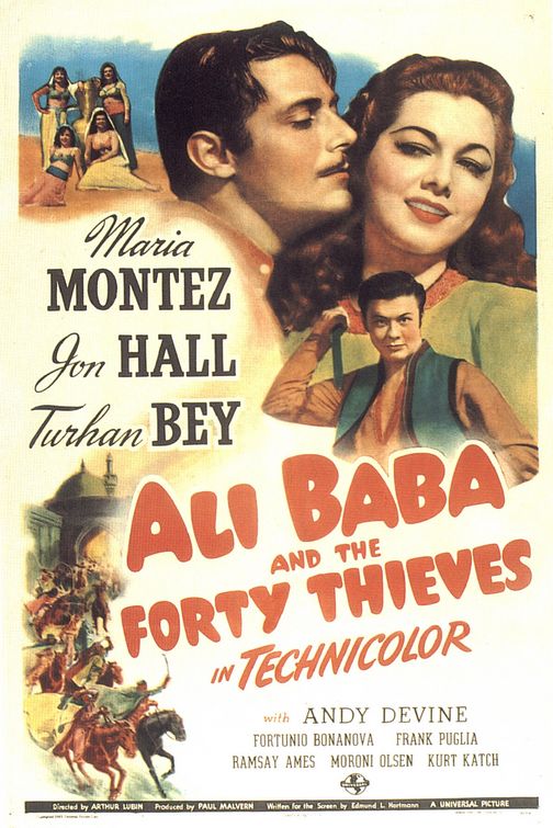 Ali Baba and the Forty Thieves Movie Poster