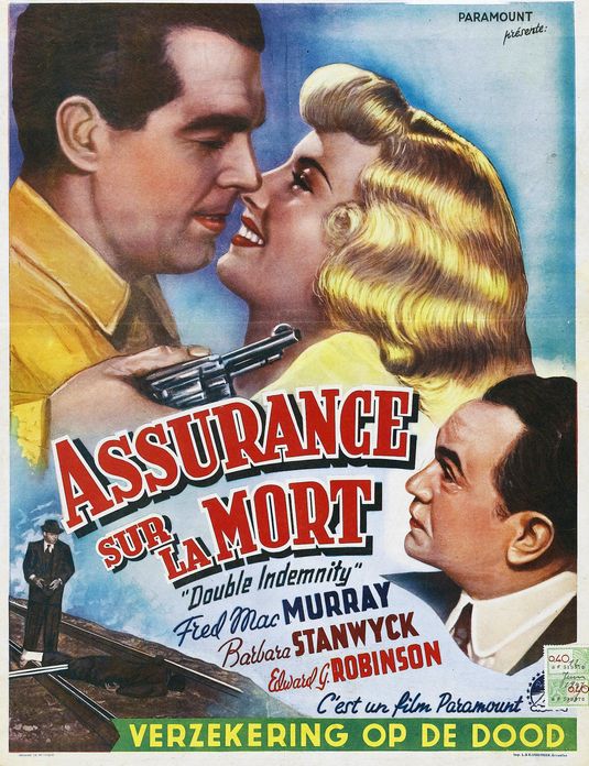 Double Indemnity Movie Poster