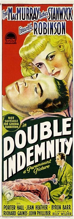 Double Indemnity Movie Poster