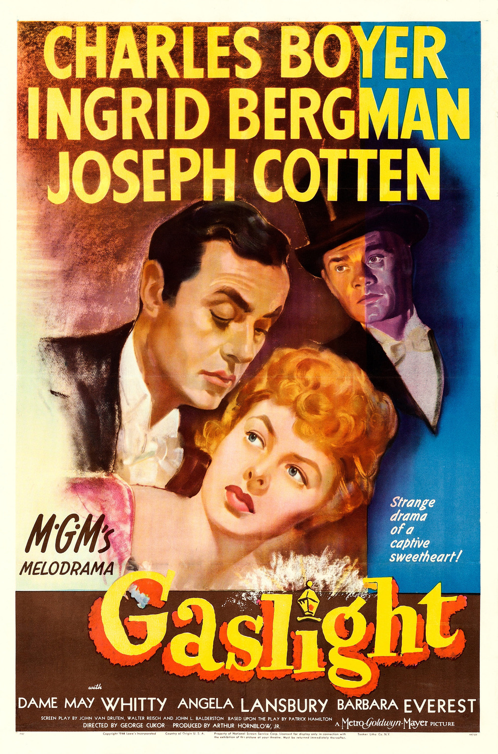 Extra Large Movie Poster Image for Gaslight (#3 of 3)