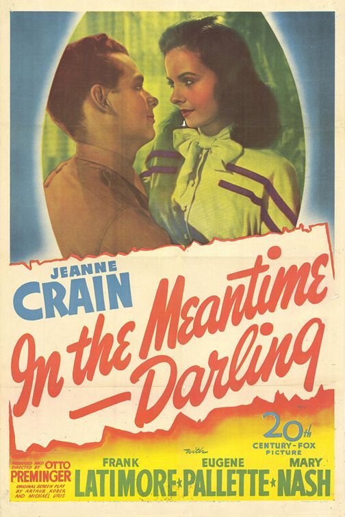 In the Meantime, Darling Movie Poster