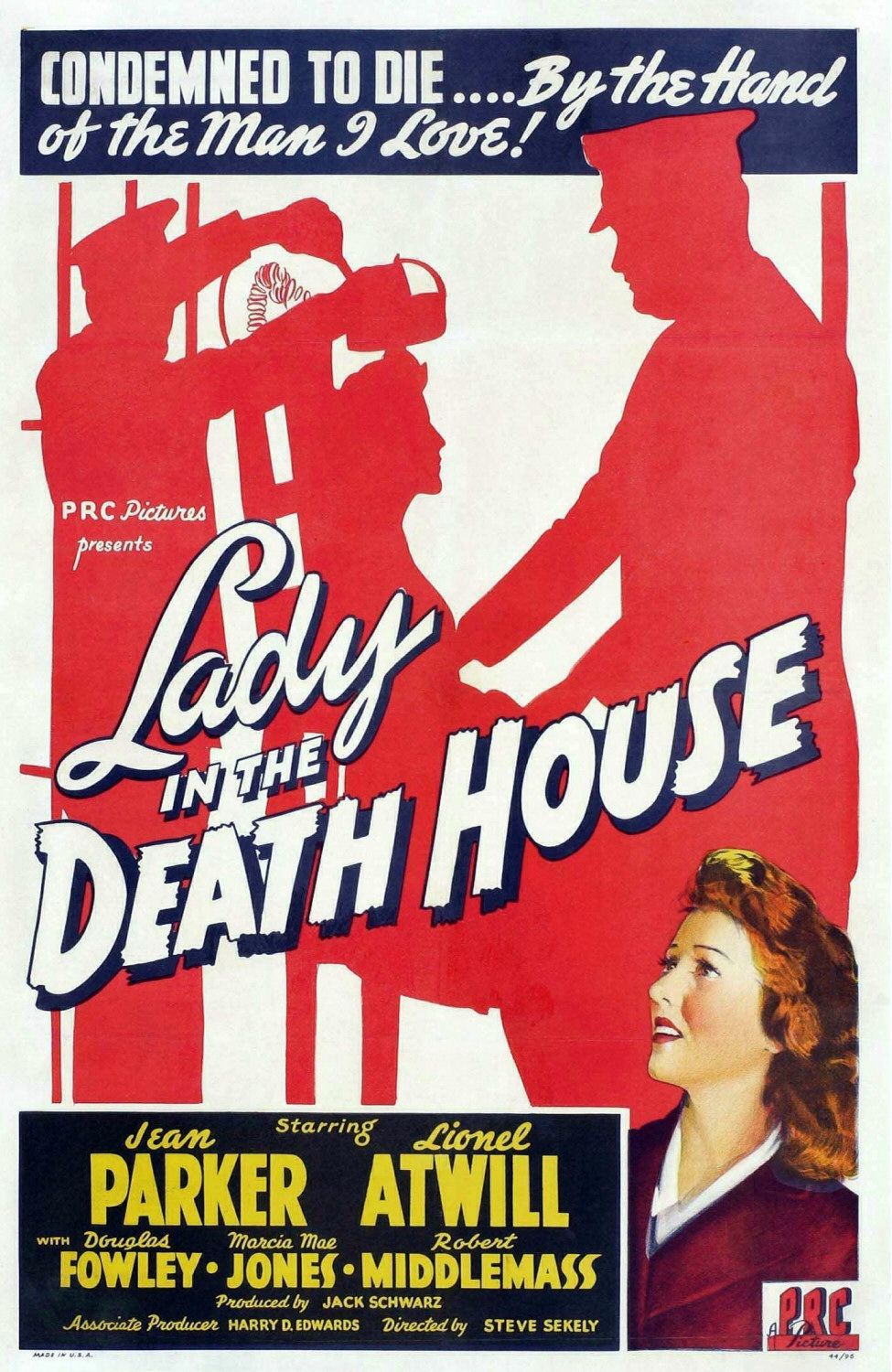 Extra Large Movie Poster Image for Lady in the Death House 