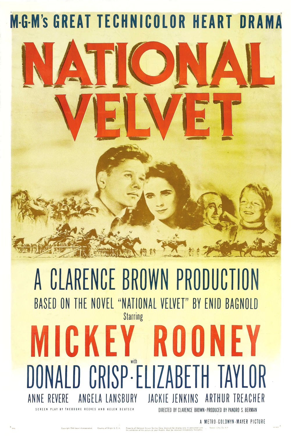 Extra Large Movie Poster Image for National Velvet 