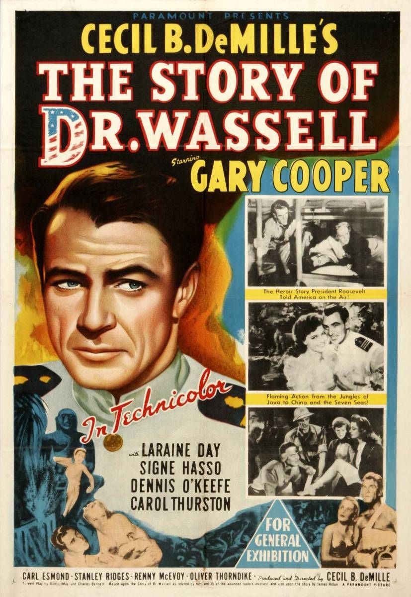 Extra Large Movie Poster Image for The Story of Dr. Wassell 