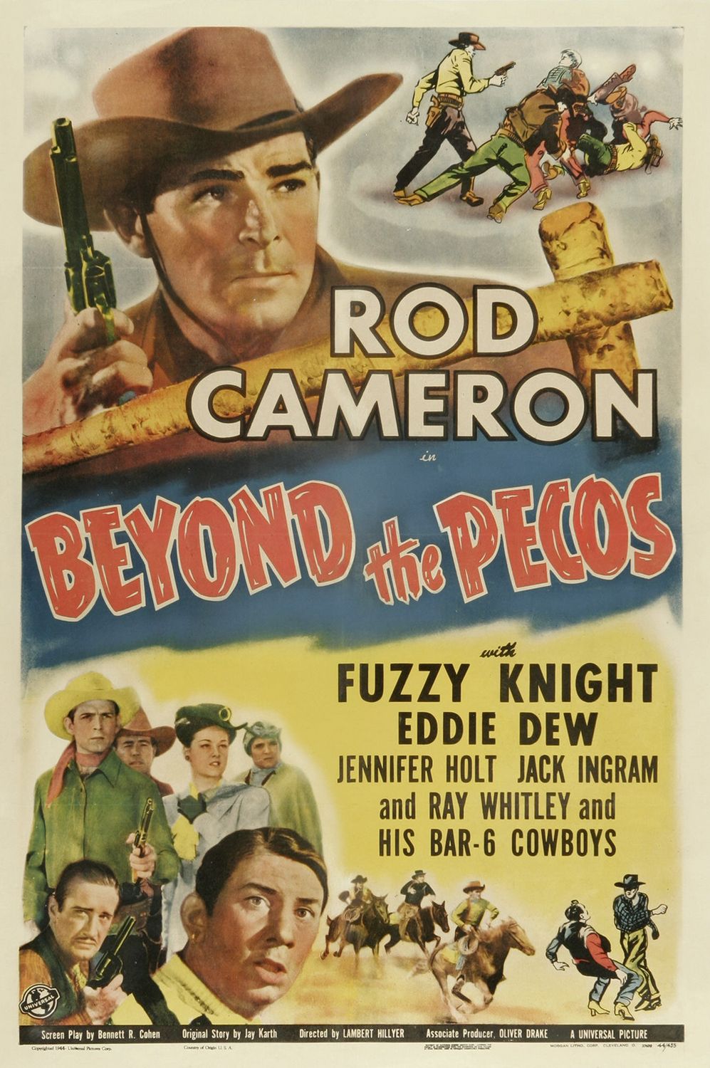 Extra Large Movie Poster Image for Beyond the Pecos 
