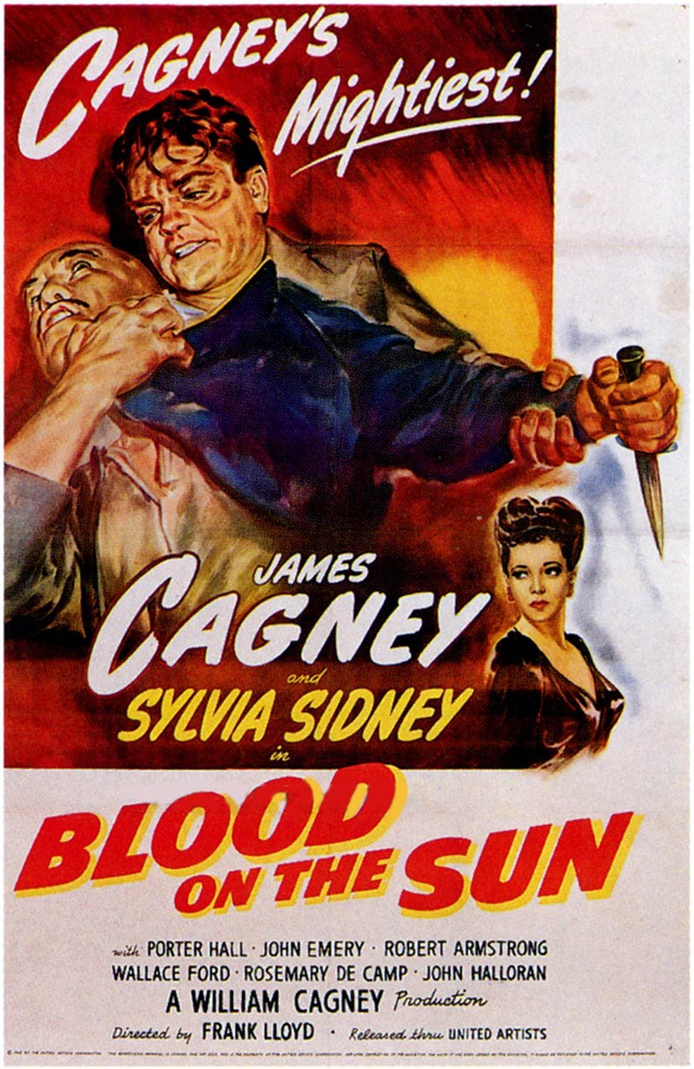 Extra Large Movie Poster Image for Blood on the Sun 
