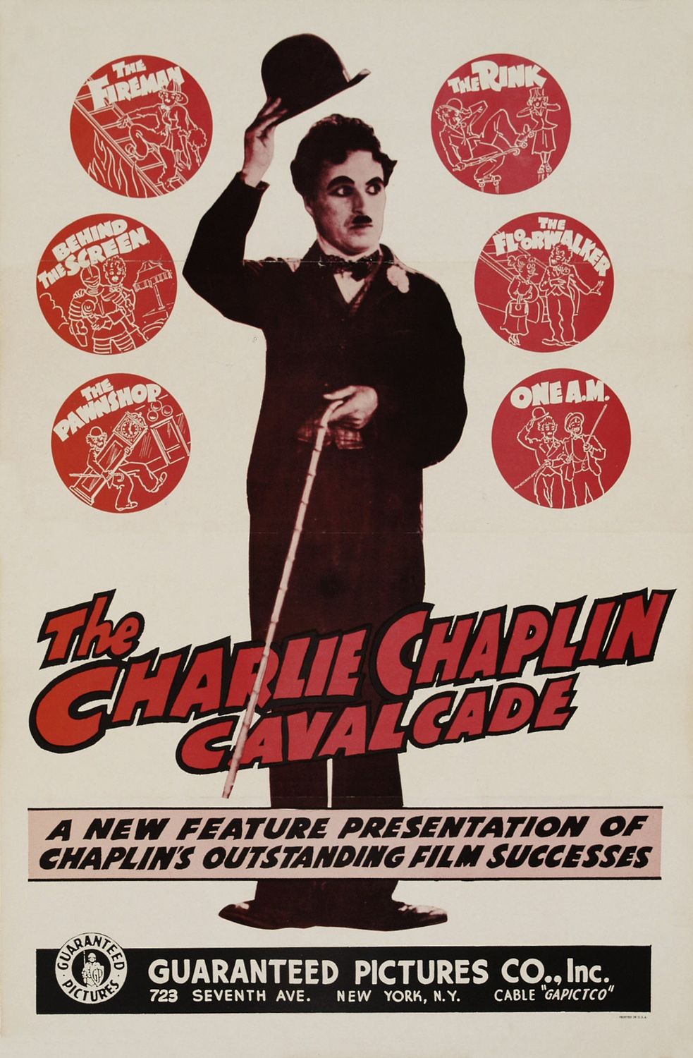 Return to Main Page for Charlie Chaplin Cavalcade Posters