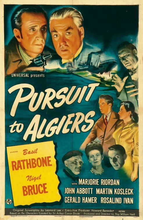 Pursuit to Algiers Movie Poster