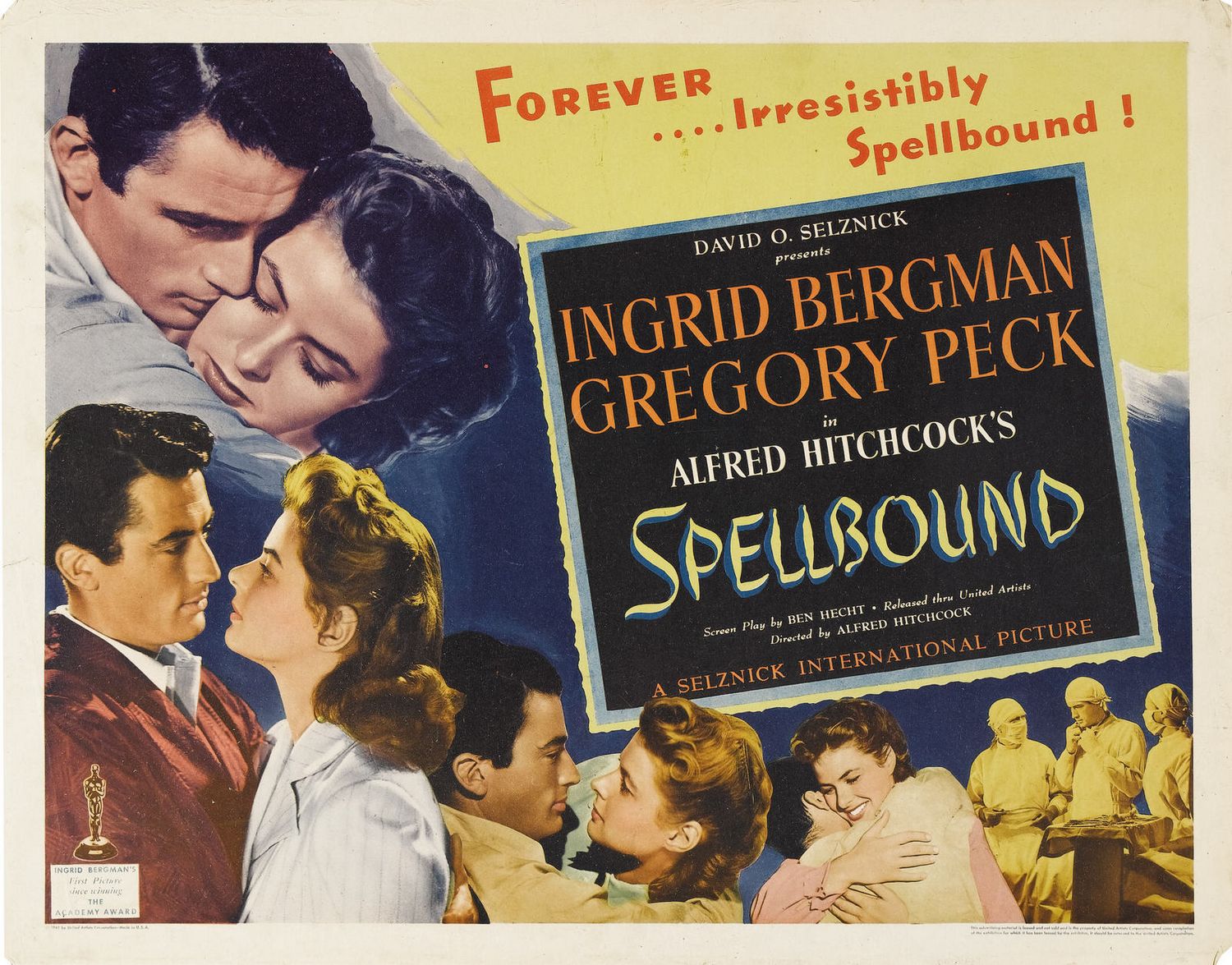 Extra Large Movie Poster Image for Spellbound (#3 of 4)