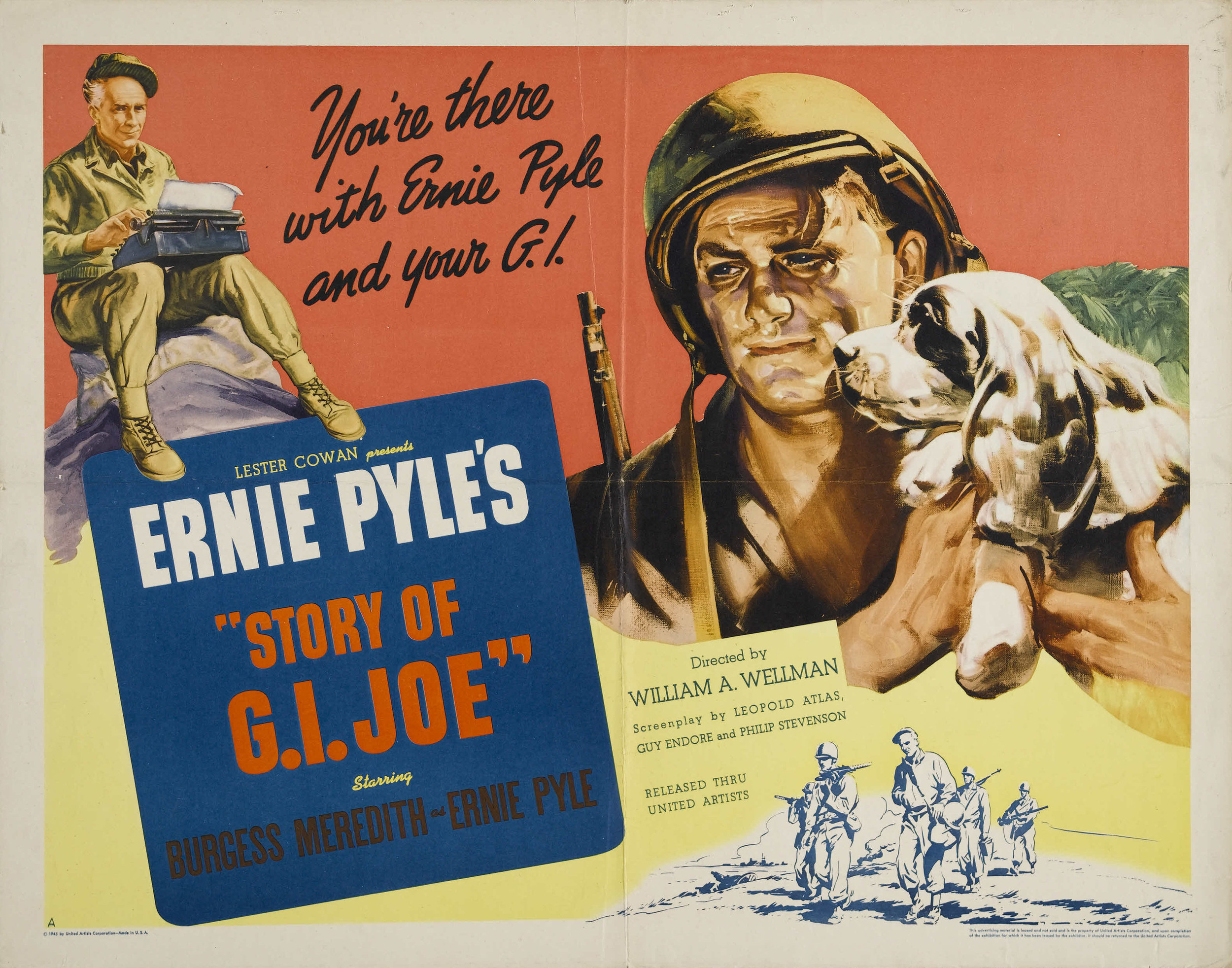 Mega Sized Movie Poster Image for Story of G.I. Joe (#3 of 3)