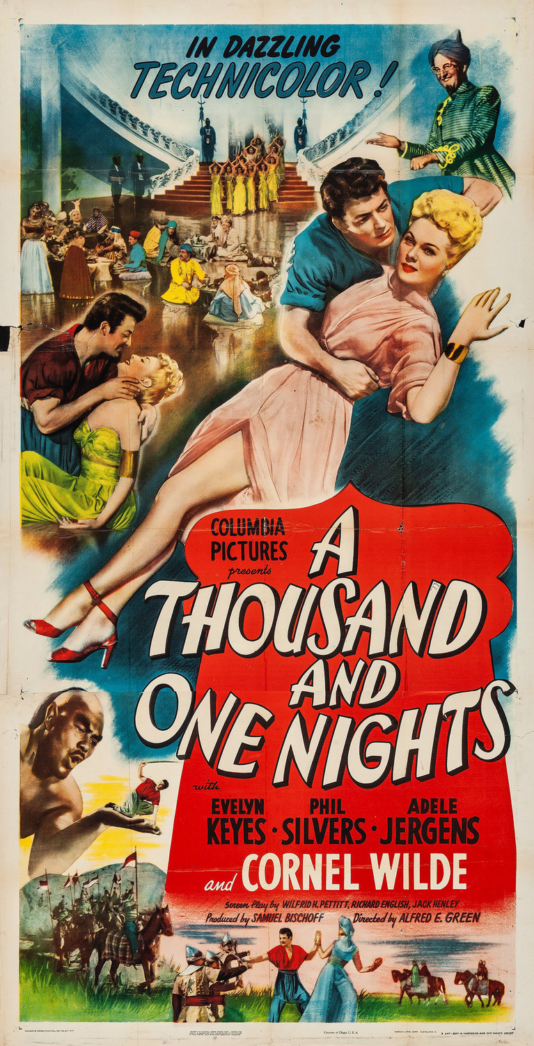 Extra Large Movie Poster Image for A Thousand and One Nights (#2 of 3)
