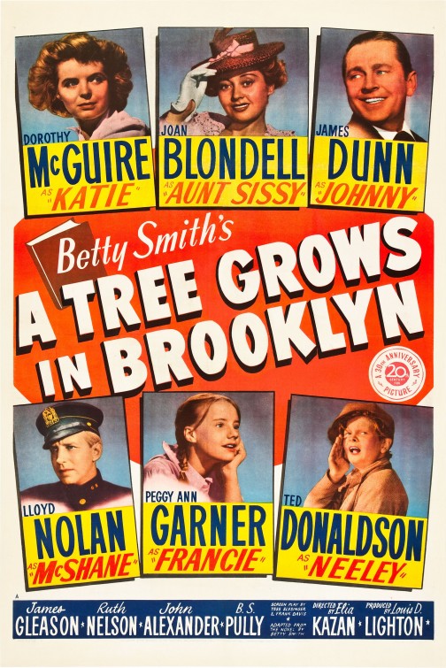 A Tree Grows in Brooklyn Movie Poster