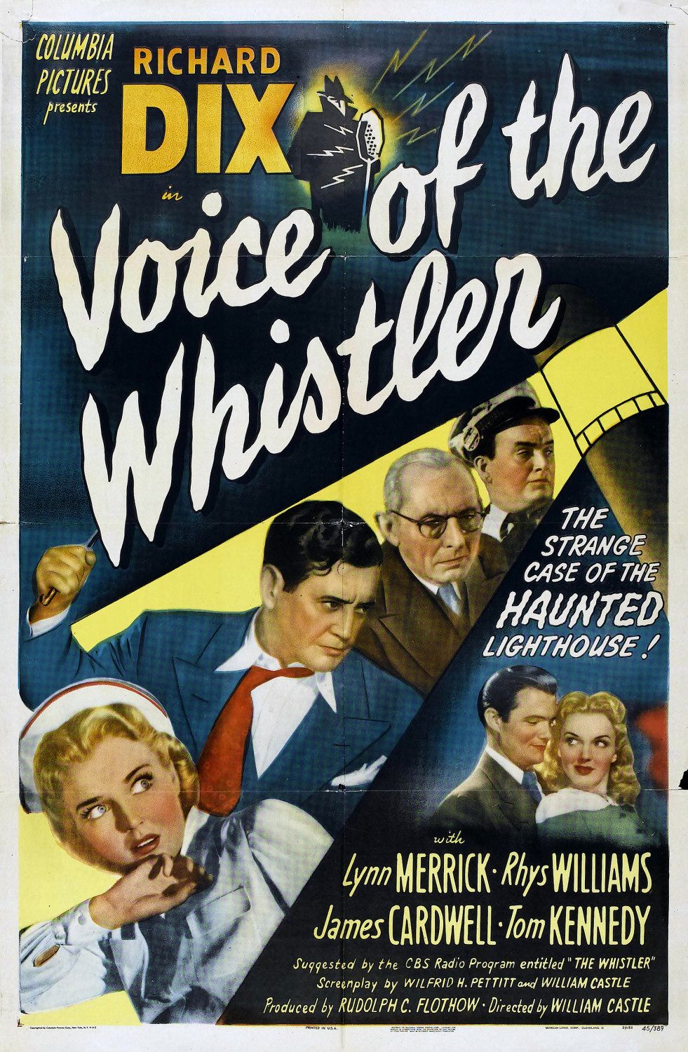 Extra Large Movie Poster Image for Voice of the Whistler 