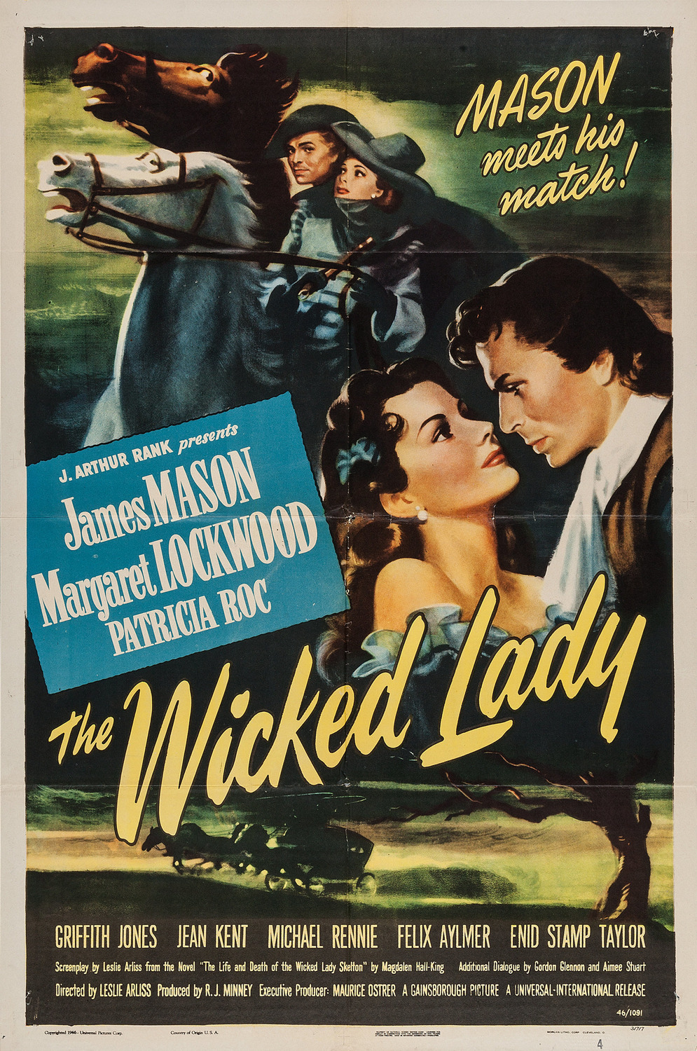 Extra Large Movie Poster Image for The Wicked Lady 