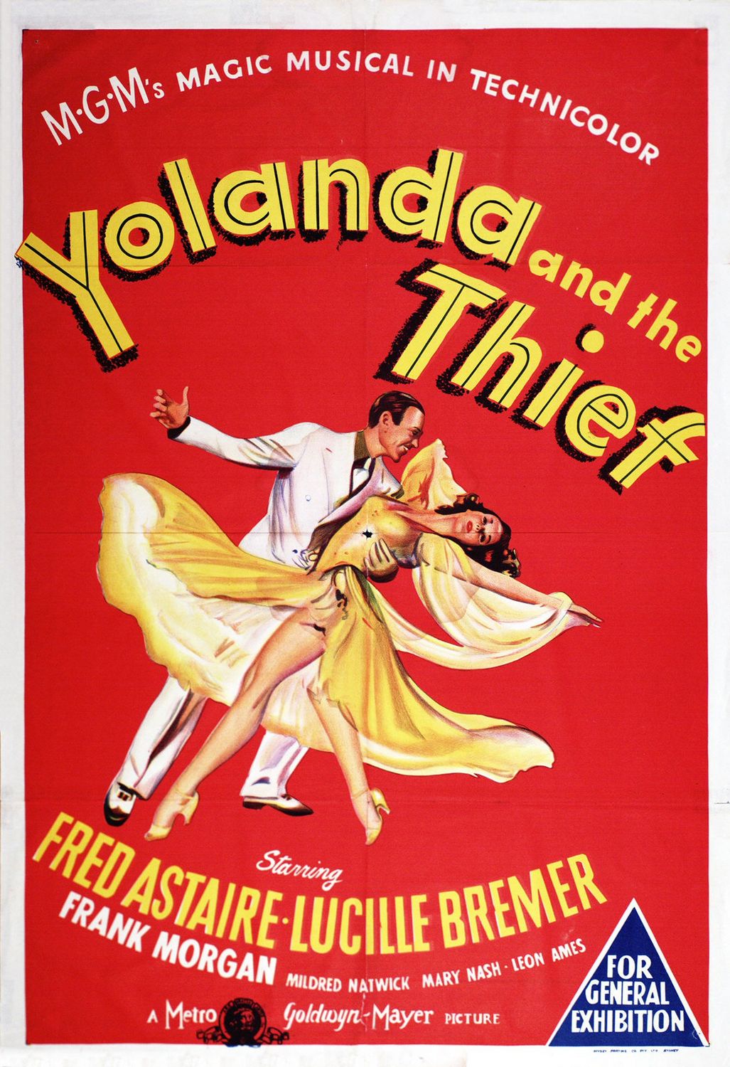 Extra Large Movie Poster Image for Yolanda and the Thief 