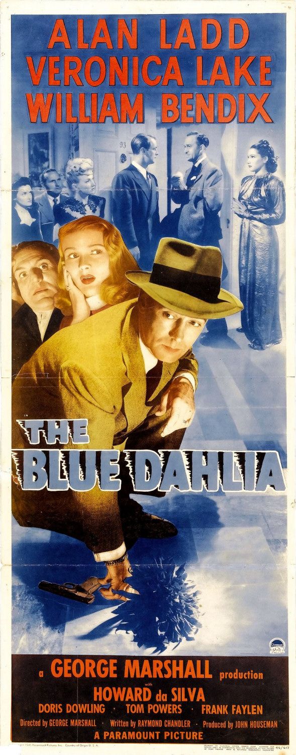 Extra Large Movie Poster Image for The Blue Dahlia (#2 of 4)