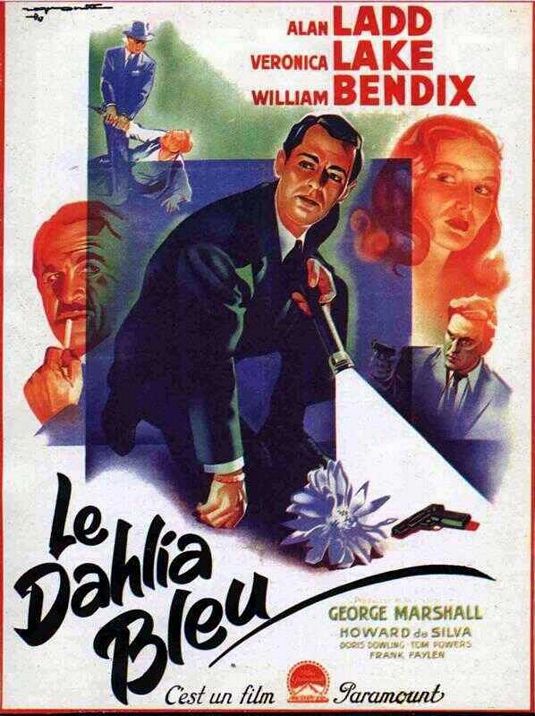 The Blue Dahlia Movie Poster