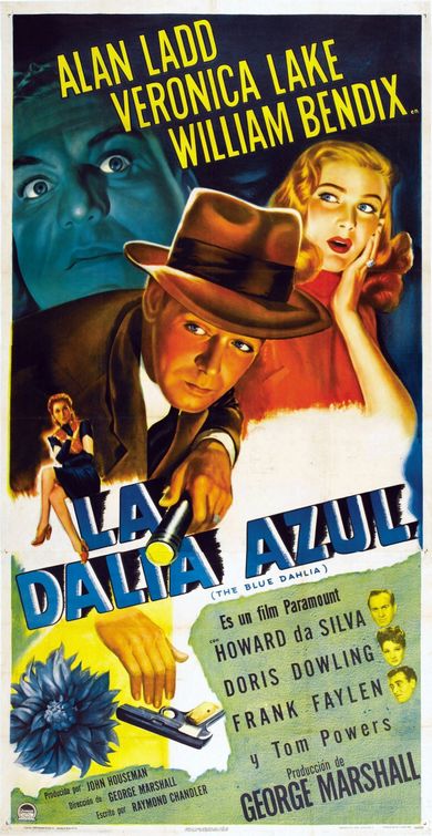 The Blue Dahlia Movie Poster