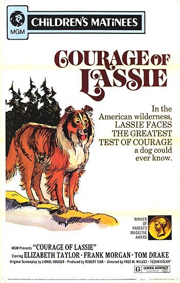 Courage of Lassie Movie Poster